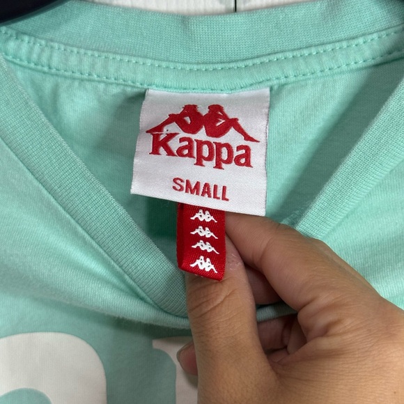 KAPPA Mint Green T-Shirt Size S - Picture 3 of 6